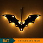 🎃 Decorazioni Halloween LED a Silhouette da Parete a Batteria – Impermeabili, Adesive, Fantasmi/Zucche/Pipistrelli & Altro 🕷️✨