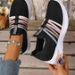 Sneakers slip-on da donna in mesh traspirante