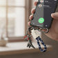 🦖🔑Lega di alluminio Dinosauro Charm accoppiato con un braccialetto tessuto a mano