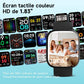 ⌚💖 Smartwatch con Chiamate Intelligenti! 🎙️ Assistente Vocale, Fitness Tracker, 100+ Sport, IP68 Impermeabile 🌊, Tracker Sonno 😴, Batteria 30 Giorni 🔋, Display HD 1,83" Personalizzabile 📸 – App VeryFit