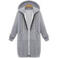🥳Ultimo giorno di saldi 49%🔥Felpe casual da donna con cappuccio e zip in pile