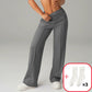 💗50% DI SCONTO💕Pantaloni Casual da Donna a Vita Alta e Gamba Larga