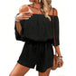 🌊SOLDI ESTIVI 57% OFF 💖Tuta Corta da Donna con Spalle Scoperte