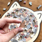 🎁Saldi natalizi 50% DI SCONTO🎅Puzzle in legno a forma di gatto in colori Morandi da 135 pezzi