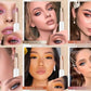 ✨ Set di 6 Ombretti in Stick Bicolore 👁️ | Effetto Sfumato e Glitter in Una Sola Passata 💖 | Trucco Occhi Waterproof a Lunga Tenuta 8 Ore, 6 Colori 🌸