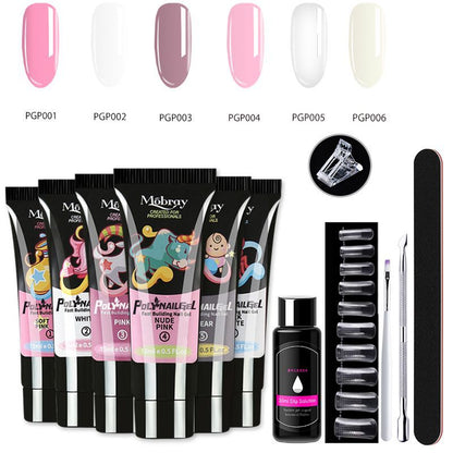 🔥🔥7 Pezzi Di Cristallo Nail Art Nail Extension Gel