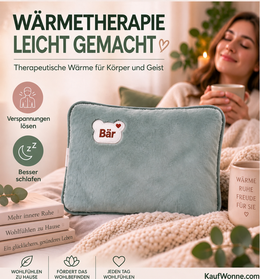 🔥 Borsa dell'acqua calda elettrica ricaricabile antideflagrante – Riscaldamento rapido, spegnimento automatico, calore a lunga durata