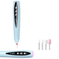 💅✨ Fresa per Unghie Elettrica 3 in 1 con Lampada UV – Portatile, Senza Fili, Per Manicure da Salone Professionale a Casa 💖🔋