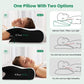 Cuscino per il collo in memory foam 1pz, Cuscino per il collo con design traspirante, Cuscino per il collo comodo e di sostegno, Cuscino da letto per chi dorme sul fianco e sulla schiena