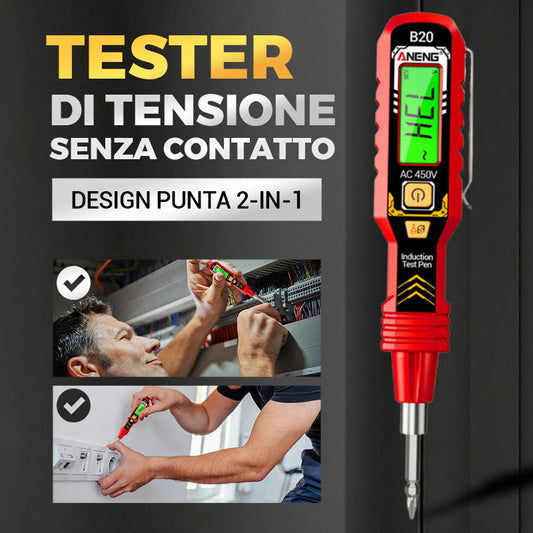 🔥Cacciavite multifunzione, voltmetro LCD senza contatto kijelzővel🛠️