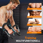 Barra di peso regolabile per allenatori per braccia, braccia e corpo di allenamento forza, allenatore portatile per Home Gym e fitness