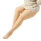 💋👠 Extra grande gamba nuda e calze traslucide spesse in peluche