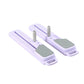 Tavola multifunzione per allenamento addominale pieghevole Pilates-Reformer con ginocchio Timer & Resistance Bands für zu Home Allenamento addominale schiena spalle gambe
