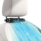 ❄️ Ventilatore del sedile auto Dual Turbo USB - Ventilatore del cuscino posteriore ad alta potenza del vento