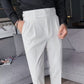 Men's Solid Color Straight Leg Casual Pants