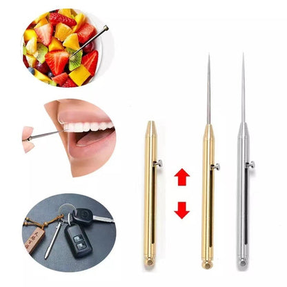 💥Limit Time 49% OFF💥Retractable Titanium Toothpicks