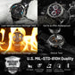 Orologio intelligente  T3 con chiamate, durata della batteria di 50 giorni, display AMOLED da 1,43 inch, impermeabile da 50 m, corpo completamente in metallo, assistente AI, per Android e iOS, fitness tracker, orologio intelligente da uomo