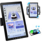 Schermo touch girevole da 9 inch per auto, stereo Single DIN, Android 13, Apple CarPlay/Android Auto wireless