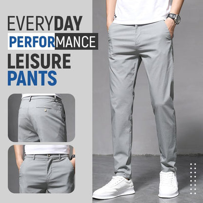 Pantaloni da uomo per il tempo libero, performanti e adatti all'uso quotidiano.