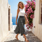🔥 Oggi SCONTO DEL 50%! Pantaloni da donna a vita alta, dalla linea morbida e a gamba larga: snellenti, comodi e chic