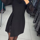 Elegant Puff Sleeve Dress