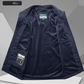 🧥👕 Giacca oversized senza maniche da uomo con tasche