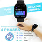 ⌚💖 Smartwatch con Chiamate Intelligenti! 🎙️ Assistente Vocale, Fitness Tracker, 100+ Sport, IP68 Impermeabile 🌊, Tracker Sonno 😴, Batteria 30 Giorni 🔋, Display HD 1,83" Personalizzabile 📸 – App VeryFit