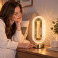 💡 Lampada da Tavolo LED in Cristallo Acrilico ✨ | Controllo Touch e 3 Modalità di Luce 🌟 | Ricaricabile USB Senza Fili per Comodino e Salotto 🛋️