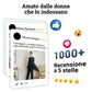 Completo composto da affascinante top irregolare e pantaloni a gamba larga