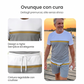 🏖️👕 Completo sportivo estivo da uomo color-block: t-shirt traspirante e pantaloncini con coulisse, due pezzi.