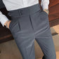 Men's Solid Color Straight Leg Casual Pants