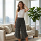 🔥 Oggi SCONTO DEL 50%! Pantaloni da donna a vita alta, dalla linea morbida e a gamba larga: snellenti, comodi e chic