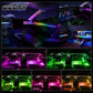 ✨ Striscia LED Luminosa per Interni Auto – Luce Ambientale Flessibile con Presa USB 🚗