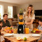 Presse-agrumes, compatible avec fruits et légumes entiers, diamètre 110 mm