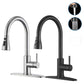 Grifo da cucina estraibile in acciaio inox 304