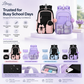 🎠🎒 50% DI SCONTO! ⚡Zaino Scolastico Leggero con Fiocco – Idrorepellente e Antifurto!