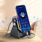 💎 50% DI SCONTO ALTOPARLANTE WIRELESS 5 IN 1! 💎 Audio a Induzione, Supporto Telefono & Luce Ambient