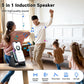 💎 50% DI SCONTO ALTOPARLANTE WIRELESS 5 IN 1! 💎 Audio a Induzione, Supporto Telefono & Luce Ambient