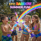 🌈Pistola ad acqua con LED arcobaleno | Il divertimento estivo prende vita come per magia! ✨