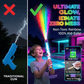 🌈Pistola ad acqua con LED arcobaleno | Il divertimento estivo prende vita come per magia! ✨