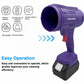 🌪️🌀Ventilatore elettrico al litio ricaricabile, 160.000 turbine violente, un soffio!