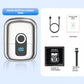 Mini rasoio elettrico con display LED, fori di rasatura multipli, potente ed efficiente.