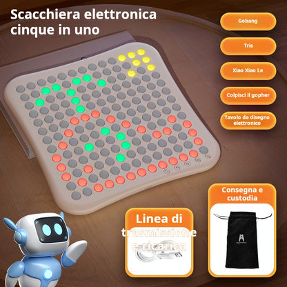 🎯Vi presentiamo una nuova esperienza di gioco intelligente! AI Gobang rende i momenti tra genitori e figli ancora più divertenti.