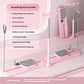 Tavola multifunzione per allenamento addominale pieghevole Pilates-Reformer con ginocchio Timer & Resistance Bands für zu Home Allenamento addominale schiena spalle gambe