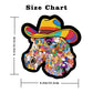 🦄🌈Set di puzzle divertenti 2026: cappello da cowboy, pony, puzzle impilabile con cornice, puzzle in legno dalla forma irregolare