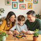 🦄🌈Set di puzzle divertenti 2026: cappello da cowboy, pony, puzzle impilabile con cornice, puzzle in legno dalla forma irregolare