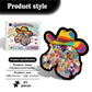 🦄🌈Set di puzzle divertenti 2026: cappello da cowboy, pony, puzzle impilabile con cornice, puzzle in legno dalla forma irregolare