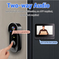 🚪 60% DI SCONTO ORA ! 📹 Campanello Wireless con Videocamera – 1080P, Angolo di 170°, Schermo da 4,3 Pollici, Impermeabile IPX65 & Visione Notturna ✨