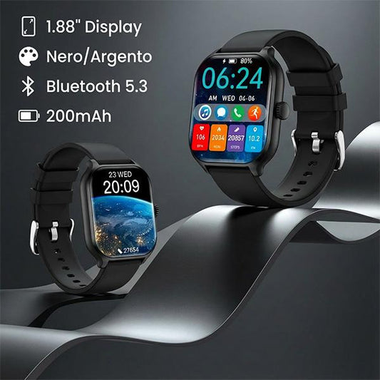 ⌚ Smartwatch per donne e uomini: effettua/rispondi alle chiamate, oltre 100 modalità sportive, monitoraggio del sonno e impermeabile IP68! 💪📲