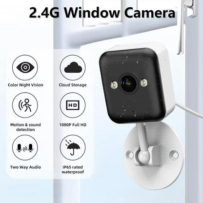 Telecamera di sicurezza WiFi a 2,4 GHz, comunicazione bidirezionale, telecamere di sicurezza🎥